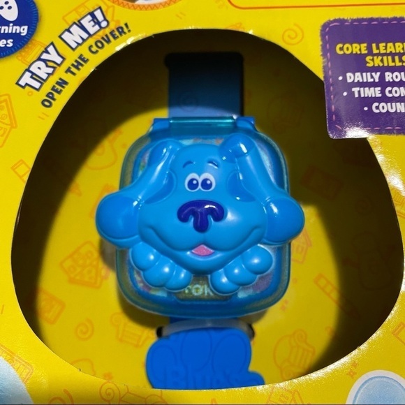 Leap Frog Blue’s Clues Blue Learning Watch Tell Time and Play Games 3+ years - Picture 4 of 6